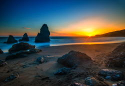 llbwwb:  (via 500px / Rodeo Beach Sunset