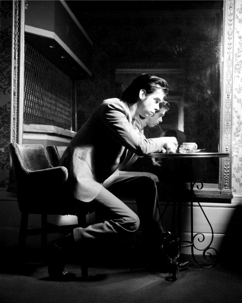 lesravageurs:   Ravageurs drink coffee. | Nick Cave by John Stoddart  