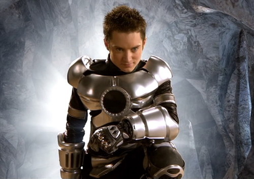 sassy-iggy:  the-amazingspidey:  Remember when Frodo showed up in spy kids 3 as “The Guy”   WHAT 