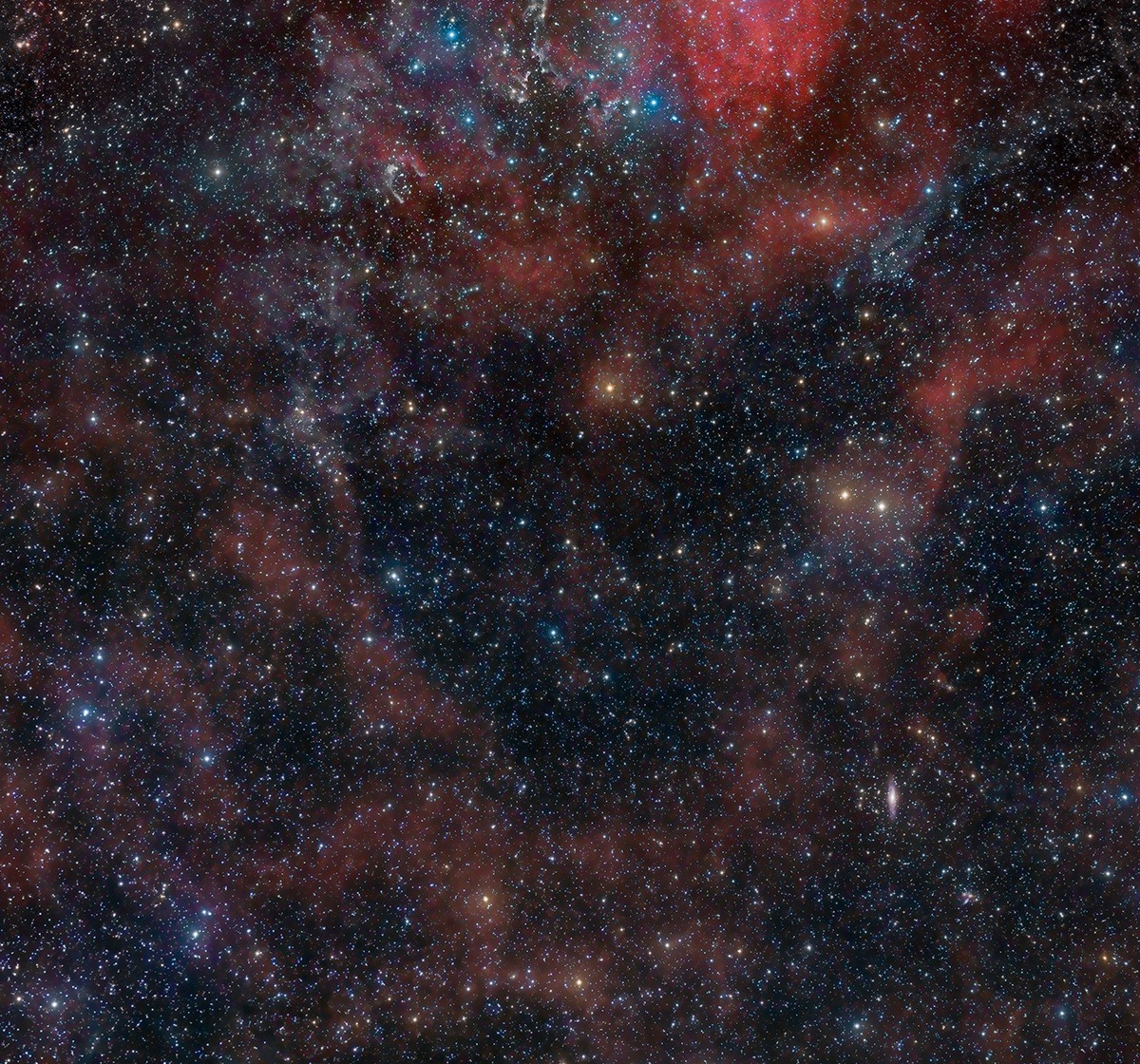   Sh2-126 Region      Sharpless 126 &amp; LBN 438 Mosaic: This image started