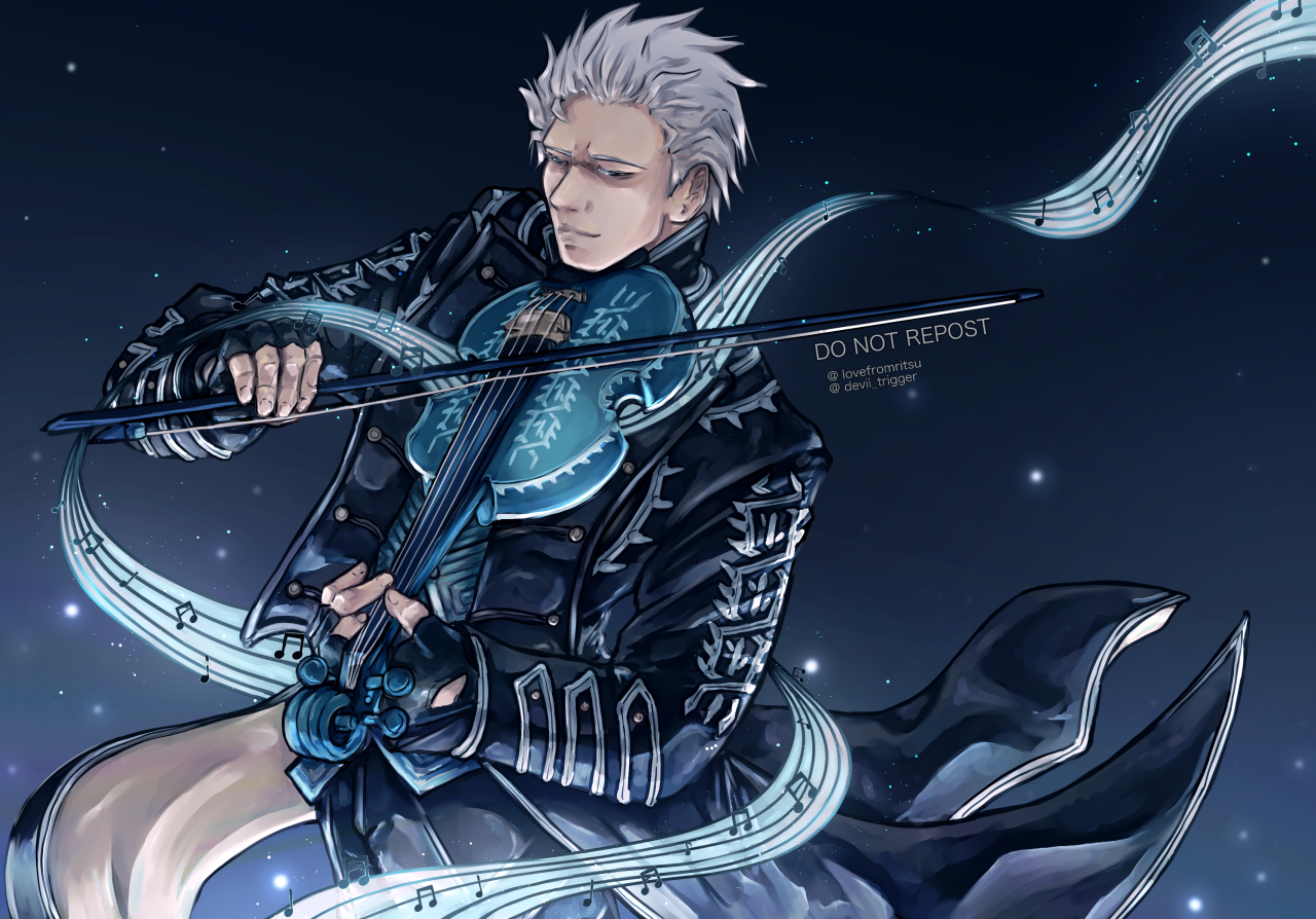 Devil may cry fan art - Vergil by DerrickSong, 2D