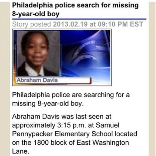 blackridinnhood:digableplanet:#missing #amberalert #cae #philly #delaware #jersey #tristatePeople in