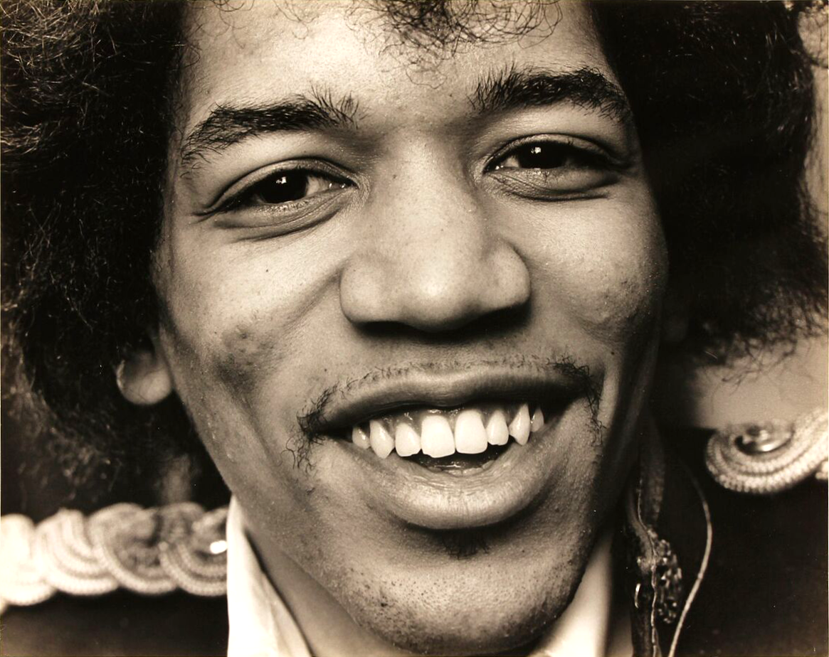 1971: Classic Rock's Classic Year — Jimi's smile: Jimi Hendrix, Saville  Theatre,...