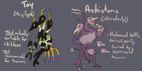 colorandcoffee: PHEW Dodrio variants! :D! I almost did all of them but had to stop before I hated my