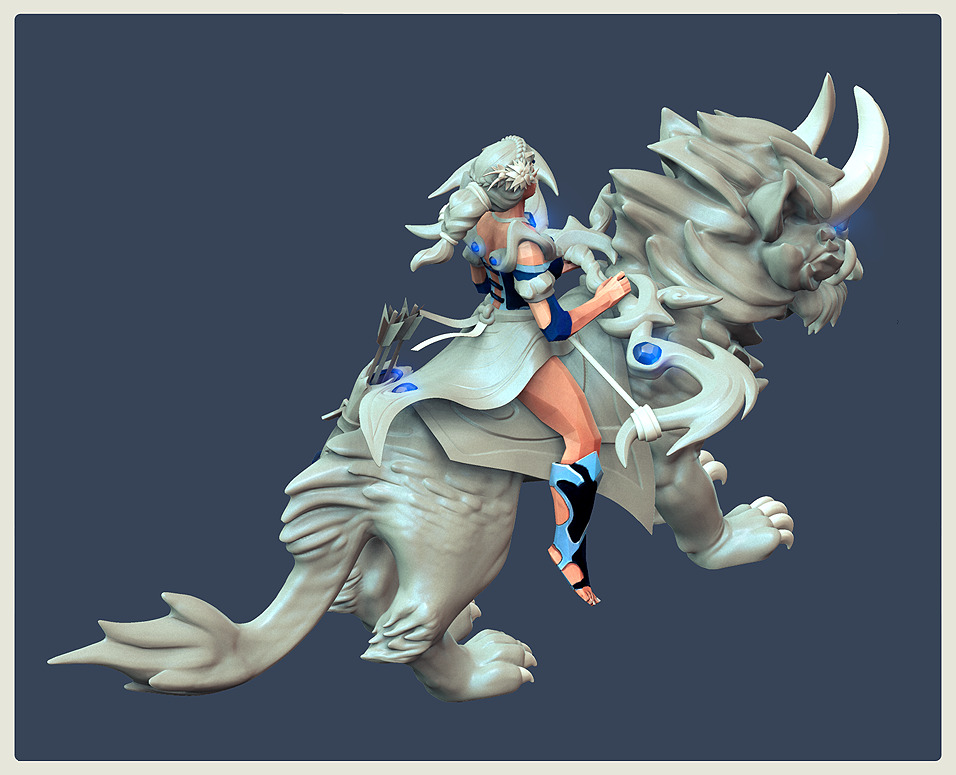 chemicalalia:  Here’s a new Mirana set Dry and I got sculpted out.  Hope you like