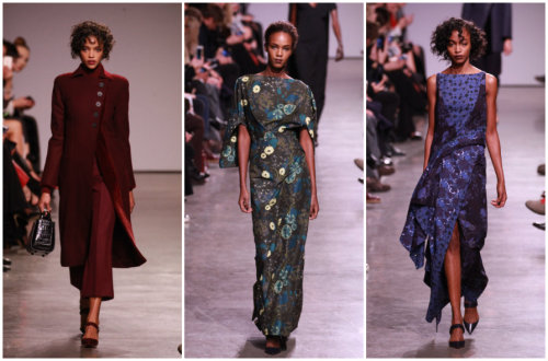 dontletthemcallyouskinny:  cosmic-noir:  thechanelmuse:  Folks Are Upset With Zac Posen For Using Mostly Black Models Even Though His Collection Was Inspired By A Black Princess Twenty-five black models walked for Zac Posen’s Fall 2016 collection at