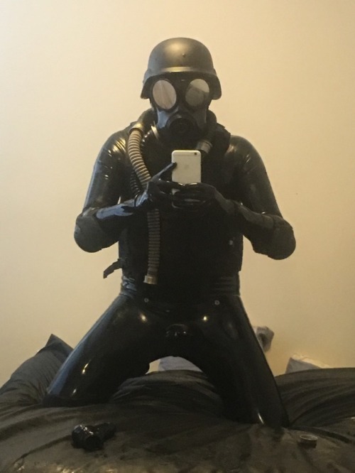 Spent the morning in rubber.