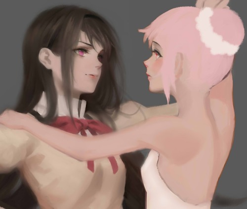 homuraholic:  ♫•*¨`*•♫ by JAO [pixiv] [Facebook] ♡ reprint permission was granted by t