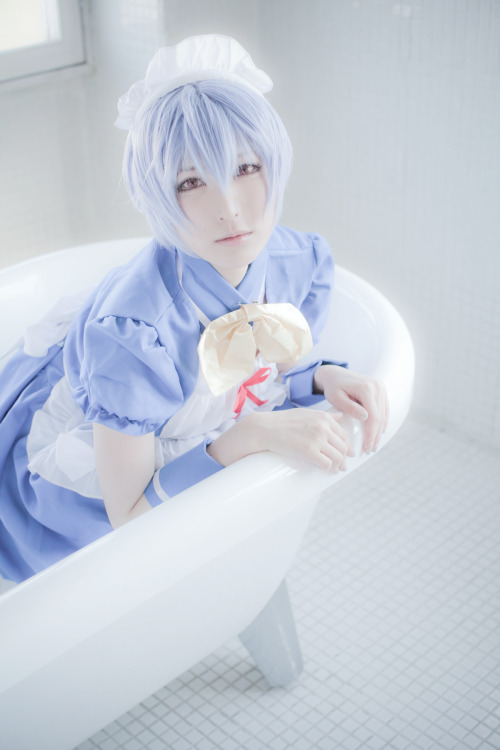 Neon Genesis Evangelion - Rei Ayanami [Maid Outfit] (LeChat) 4-2HELP US GROW Like,Comment & Share.CosplayJapaneseGirls1.5 - www.facebook.com/CosplayJapaneseGirls1.5CosplayJapaneseGirls2 - www.facebook.com/CosplayJapaneseGirl2tumblr - http://cosplayjap