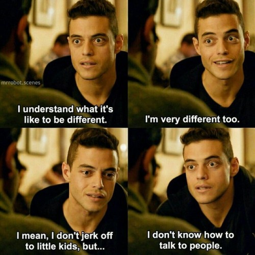 introvertunites - Elliot from Mr. Robot, King of introverting