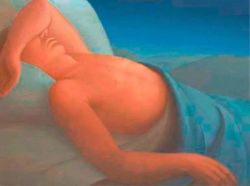 colin-vian:   George Tooker - Sleep, 1964.