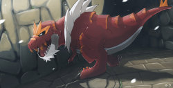 Pokemon: Tyrantrum by ~mark331   you have