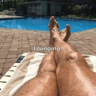 My Feet At The Pool