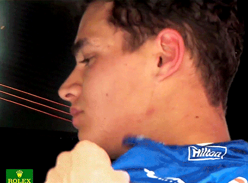 LANDO NORRIS Of McLaren During Red Flags At The 2021 Hungarian Grand Prix (Aug 1, 2021)