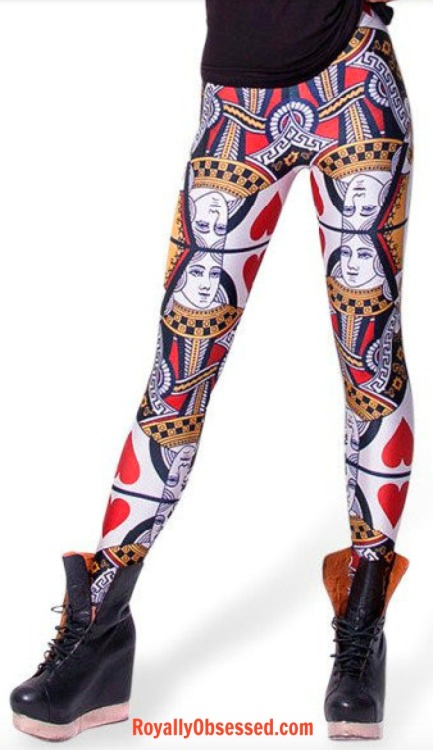 House of Cards, card deck leggings available in store!