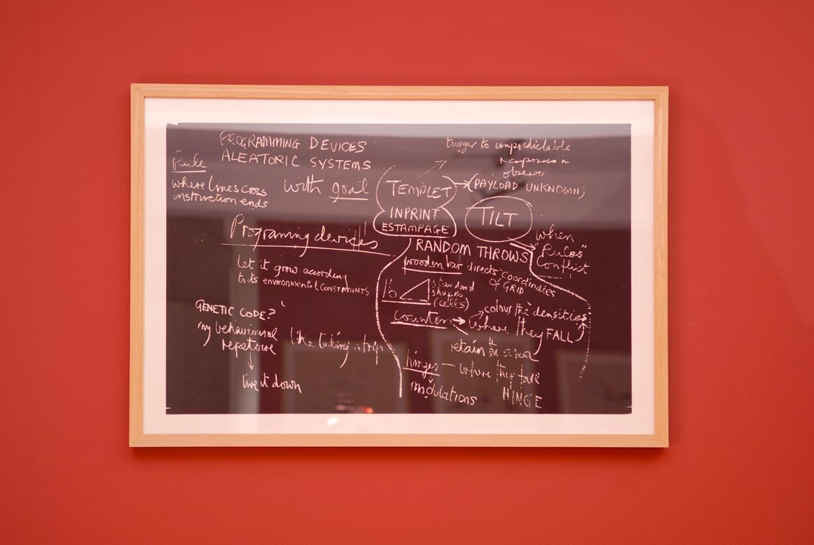 Roy Ascott - Blackboard Notes (1967)
Da série curatorial: Les schématiques [4/16]