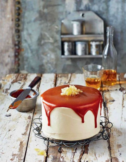 whiskeyquest:  ginandbird:  jada111:  Gingerbread Cake with Whiskey Caramel | yummy | Pinterest  oh my heck.   Holy hell…