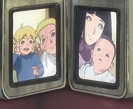 lady-nounoum:  NaruHina + Family portraitsThrough the years ...♥