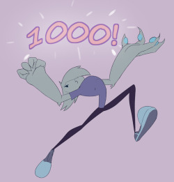 Hit 1000 Followers today! Woot! I’m