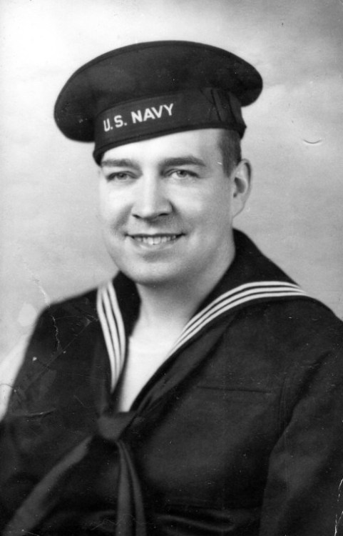 Pharmacist’s Mate William Patrick Hitler, US Navy, World War II.William Hitler was the nephew of Ger