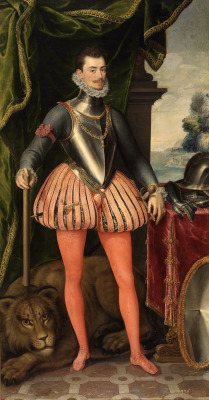 history-of-fashion: ab. 1575 Anonymous (previously attributed to Juan Pantoja de la Cruz) - Don Juan of Austria (Museo del Prado) 