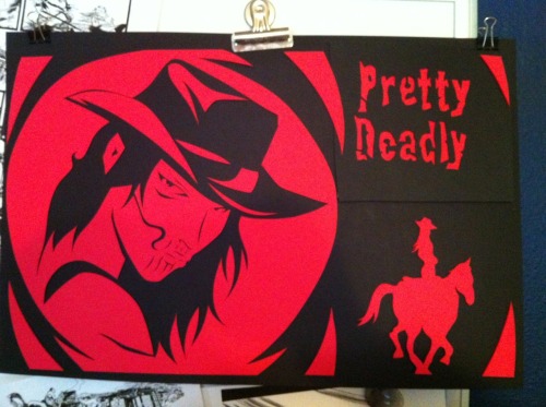 AMAZING Pretty Deadly paper cut fan art by docgold13.tumblr.com.
I swoon.