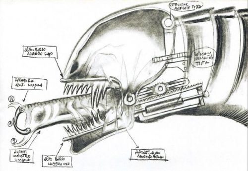 boomerstarkiller67:Carlo Rambaldi, mechanical effects - Alien (1979)