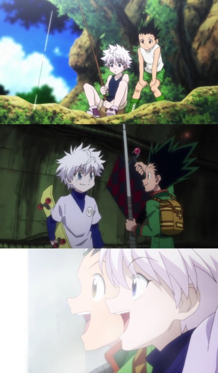 karasunokenma: “I won’t leave Gon behind.” :>
