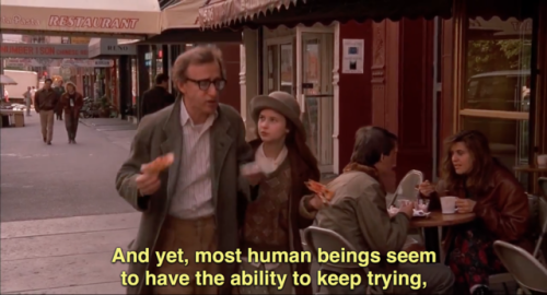 3deer: Crimes and misdemeanors (1989) dir. Woody Allen 