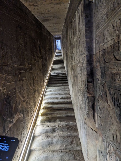 Scenery And Imagery From The Hathor Temple At Dendera, Built In The Greco-Roman Period