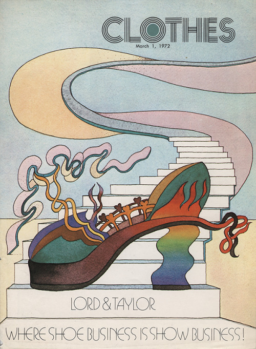 electripipedream:Barbara Nessim, Lord &amp; Taylor, 1972