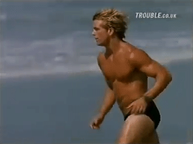 vintage-male-sensuality:   David Chokachi in Baywatch (1995-1999)  