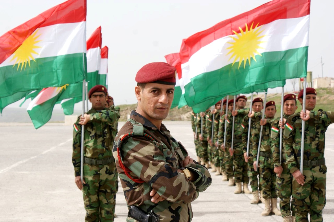 bijikurdistan:The Kurdish Peshmerga‬ Forces share a 1,050 kilometer border with