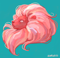 zoroko:  Speedy Lion painting for SU60minutes!