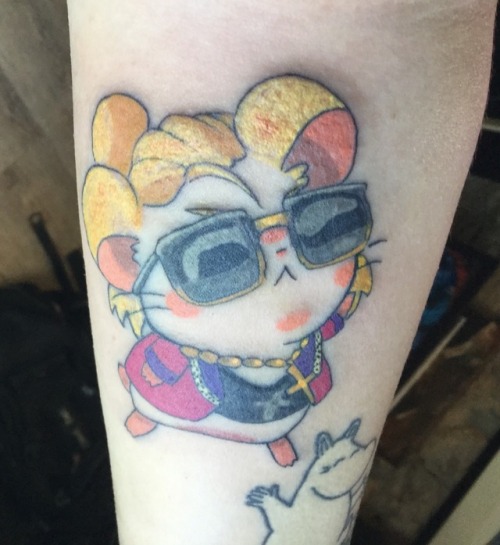 sugarpopparty: Yuri ham ham tattoo! Art by @rianemone