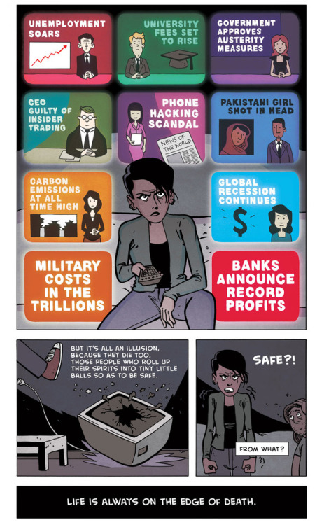 zenpencils:   “The real damage is done by those millions who want to ‘survive’. Those with no sides and no causes.” Today marks the 75th anniversary of the death of Sophie Scholl, a German activist who spoke out against the Nazi regime and was