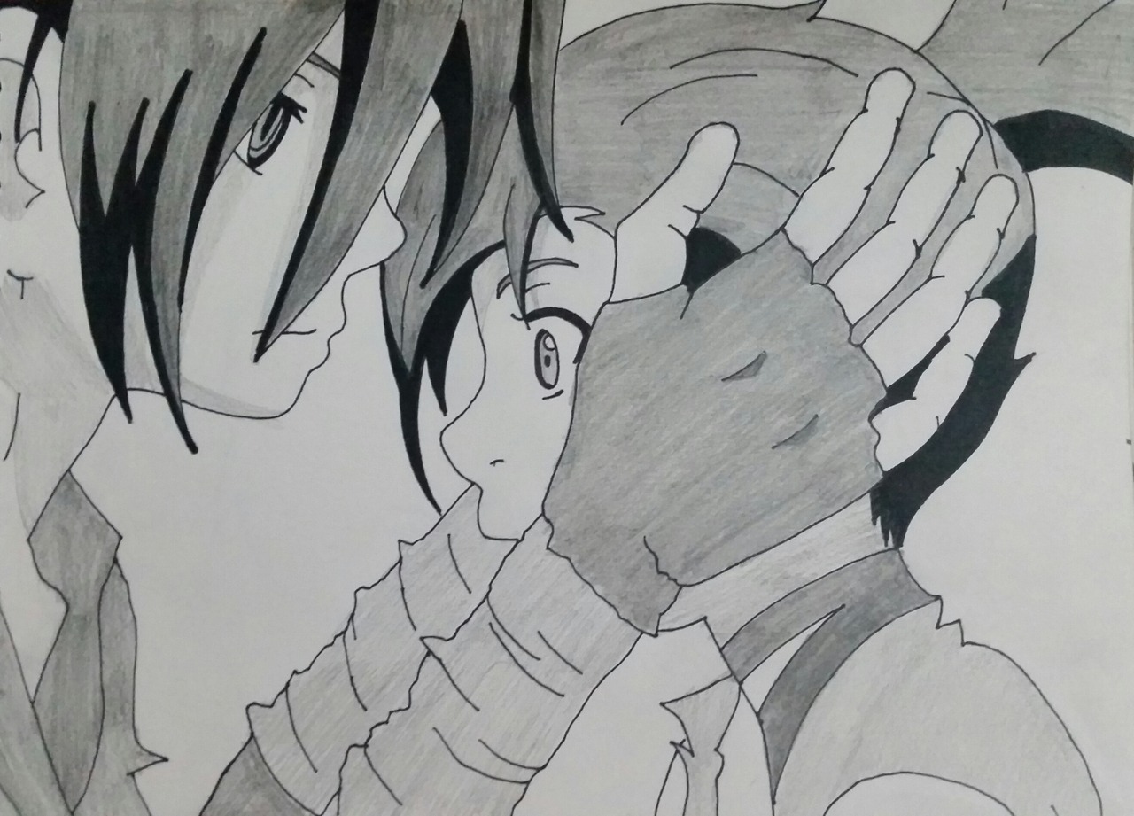 Featured image of post Dibujos A Lapiz De Anime De Hombres