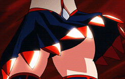 toonamifaithful:  鮮血閃刃：Senketsu Blade Flash  dat blade flash~ &lt;