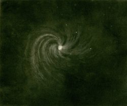dame-de-pique:  R. Dale - Open Spiral Otto Wilhelm Struve - La Comete de BielaR. Dale - Great Nebula of Orion R. Dale - Spiral nebula. ForeshortenedR. Dale - The Great Spiral Nebula
