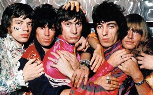 The Rolling Stones, 1967 publicity photo for Their Satanic Majesties Request