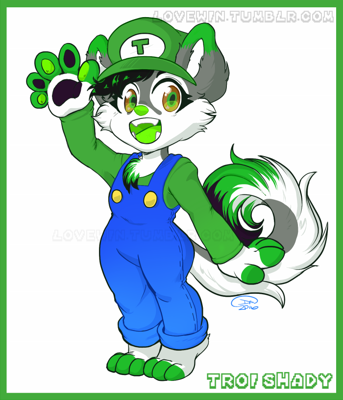 lovewin: lovewin:  Chibi commssion of @itroi ‘s character  This is still rly cute