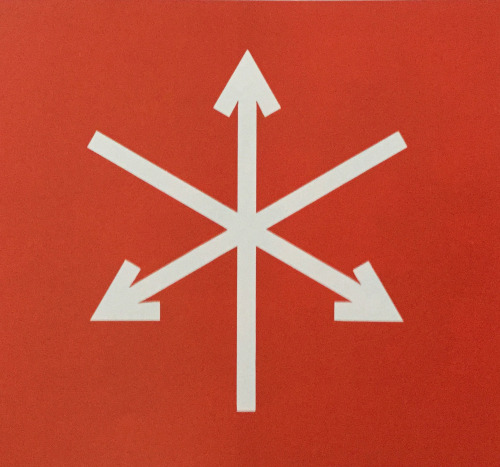 Anton Stankowski, “The Arrow – Design and Target” / Der Pfeil – Gestalt und Ziel, 1985. Stankowski +