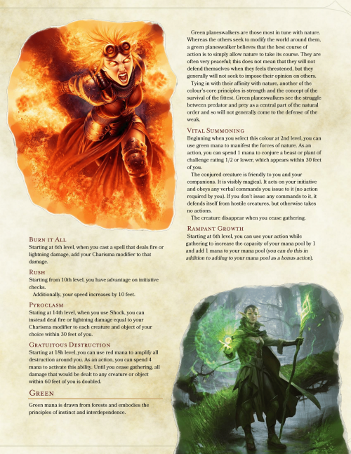 dnd-5e-homebrew:  MTG Planeswalker class by DersitePhantomRest of the spell list is in the source.