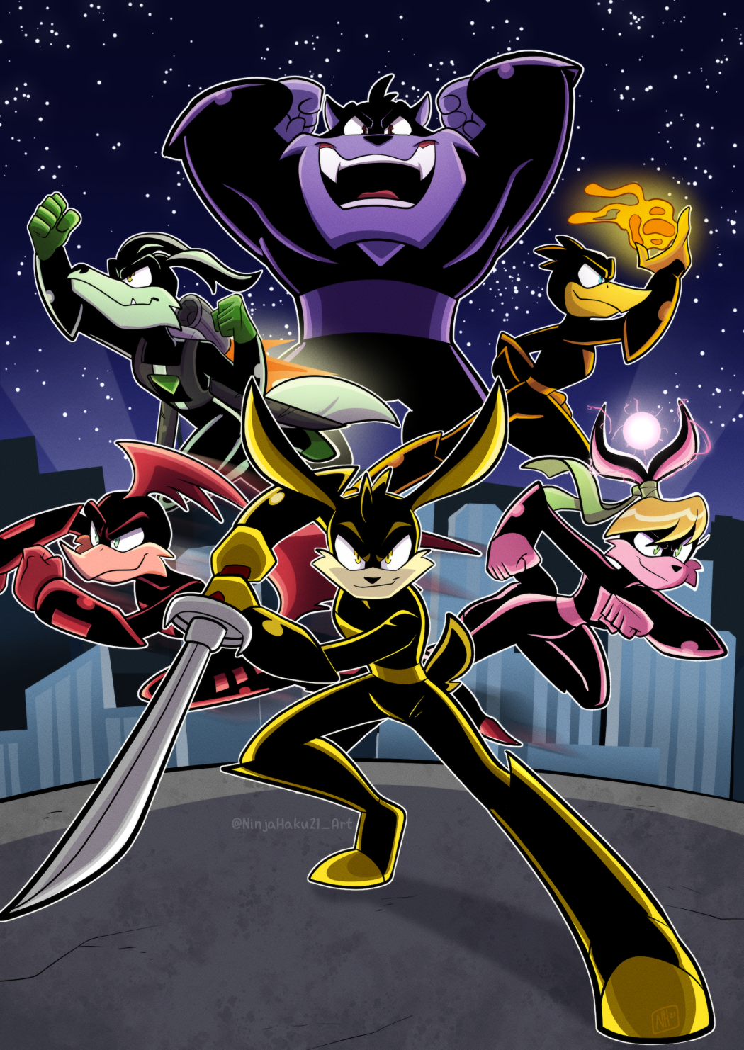 Loonatics unleashed fan art