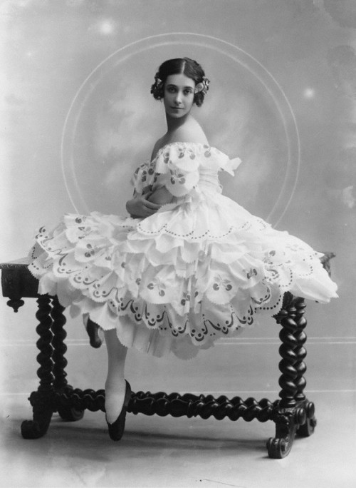 Tamara Karsavina as Columbine in &lsquo;Carnaval&rsquo;, by Bassano Ltd, 27 June 1919