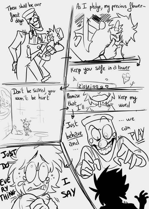 "Tower" (a Pizza Tower 3 Pages Comic)