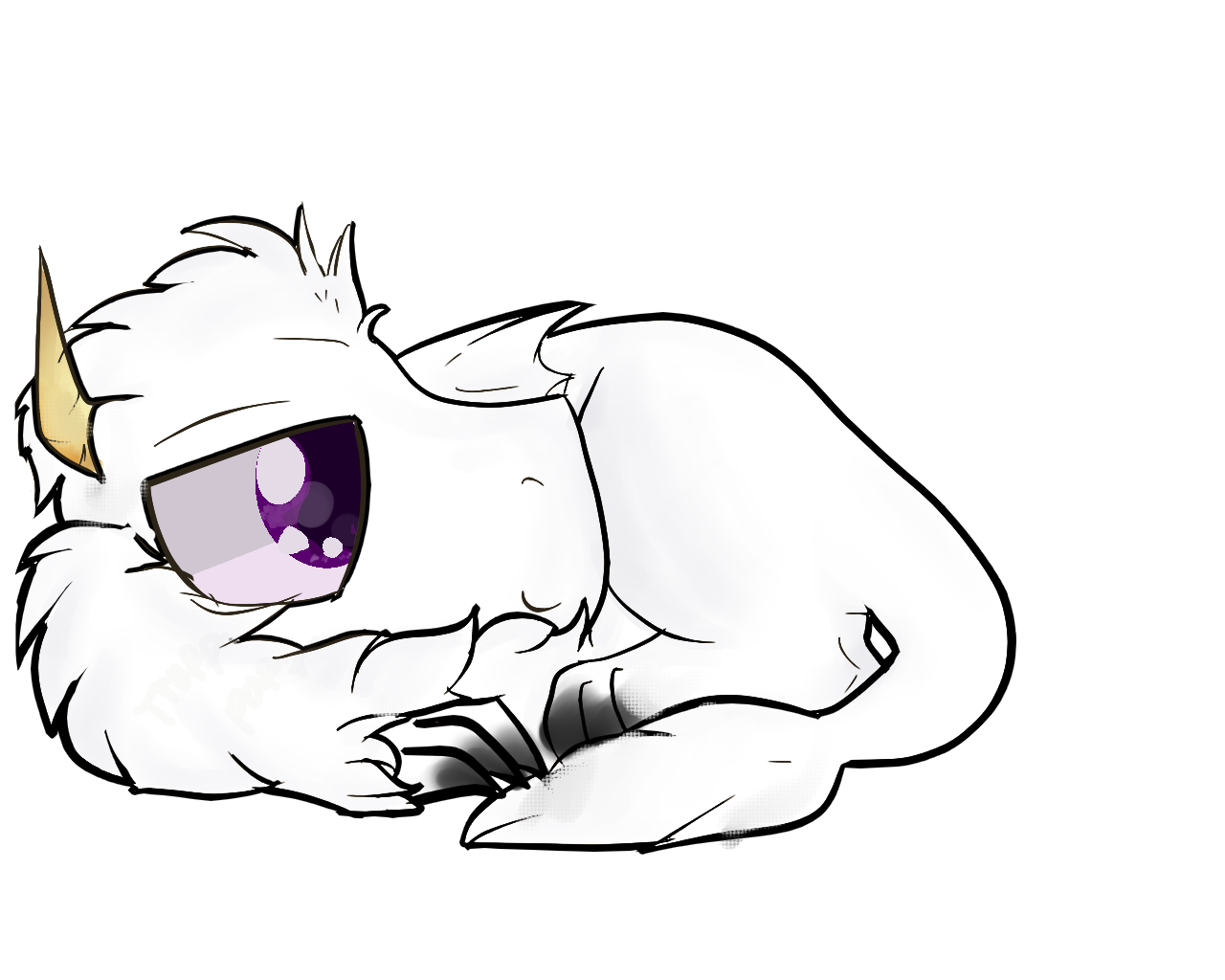 asktruffpuff:  A gift for sapphire-and-greyzeek a chibi greyzeek  its transparent
