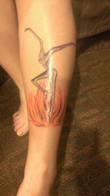 My girlfriend and I got our first couple tattoo Dave Matthews fire dancer  and two step lyrics davematthews dave  Dancer tattoo Tattoos for  daughters Tattoos