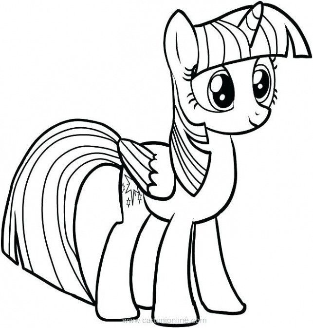 soft safe space — Twilight Sparkle coloring pages!