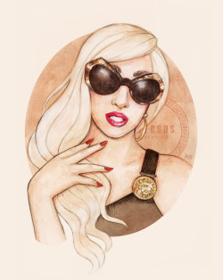 dollychops:  Gaga x Versus Versace 